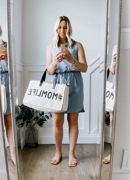 Athleta Rincon dress is perfect for summer and traveling. Comes in a few color choices and runs true to size. Quick dry, athletic material, cooling. 

Mom life tote makes a great gift 

#traveldress #athleta #athleisure #casualdress #summerdress 



#LTKtravel #LTKstyletip #LTKfit
