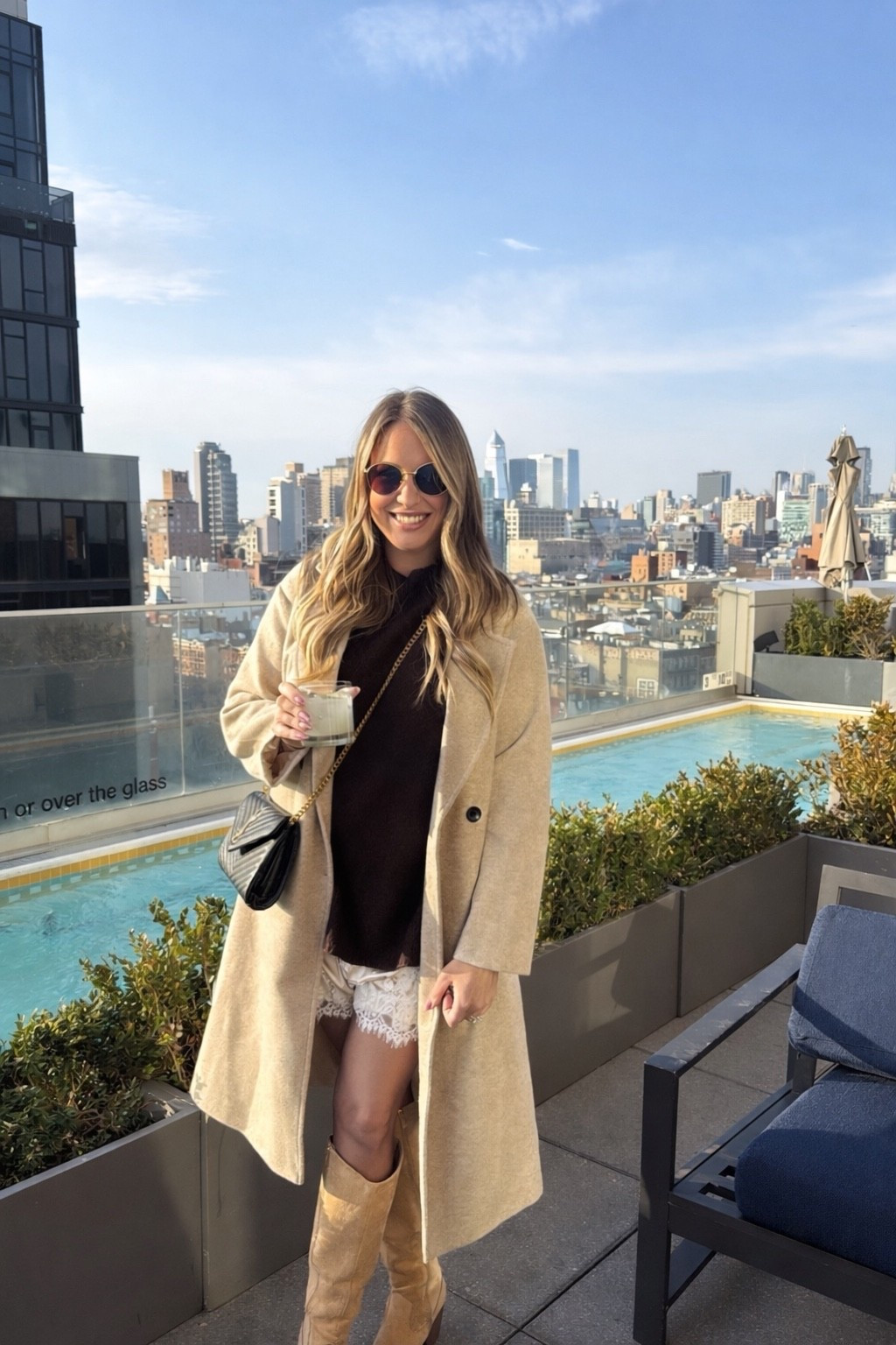 I loved this outfit I wore in NYC and it’s all from Amazon! The lace trim shorts are so comfortable. I’m in a size medium in it all. Spring outfit. NYC outfit. OOTD. Midsize  

#LTKootd #LTKTravel #LTKMidsize