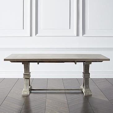 Archer Natural Grey Extending Dining Table | Z Gallerie