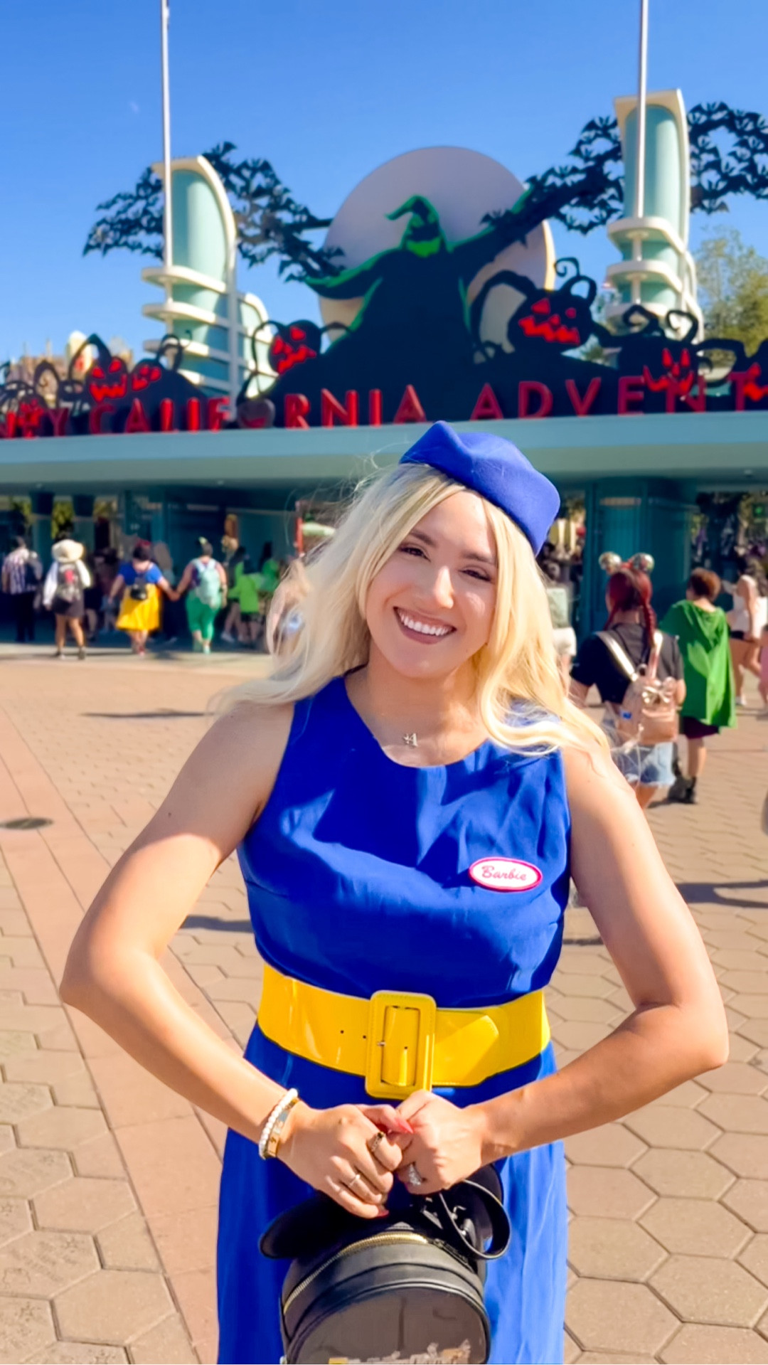 💁🏻‍♀️Need a last-minute Halloween costume idea? Here is one Pixar edition! 💖 I wore my Tour Guide Barbie Halloween outfit  during my trip to the Disneyland Resort this season, and it was such a hit. 

🥰 It’s comfortable, stylish, and fun — perfect for a park day, Oogie Boogie Bash, or any Halloween party. Dressing up is always half the fun! 

👀 If you’re looking for more Halloween-inspired outfits, check out my post collections for more outfit ideas and costumes 🎃

Tour guide Barbie Halloween costume, easy Halloween costume, Pixar Halloween costume ideas Oogie boogie bash, Disney halloween costume, Angie’s Magical Style, Disney gold jewelry, press on nails 

#LTKTall #LTKHalloween #LTKBeauty