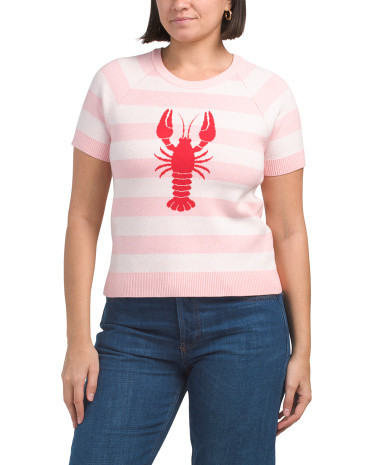 Lobster Striped Sweater | TJ Maxx