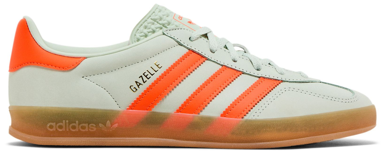 Buy adidas Wmns Gazelle Indoor 'Linen Green Solar Orange' - IF6982 | GOAT | GOAT