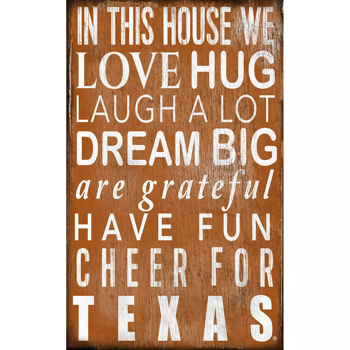 Texas Longhorns In This House Wall Art | Kohl's