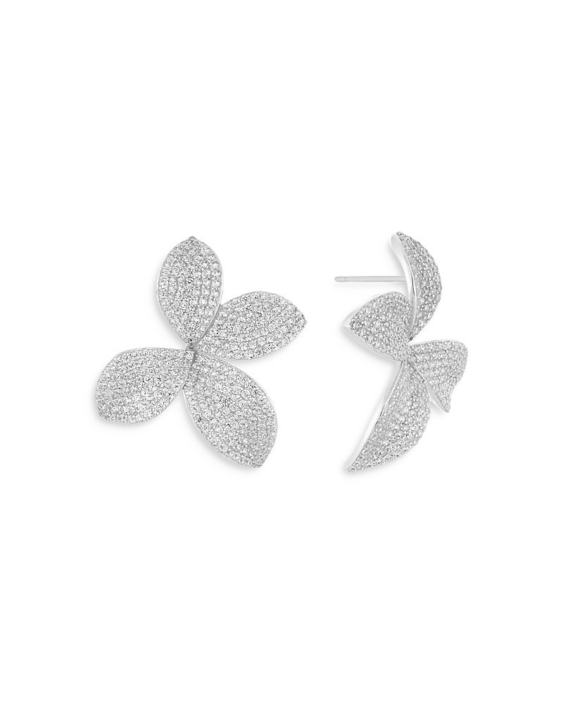 By Adina Eden Pave Fancy On the Ear Stud Earrings | Bloomingdale's (US)
