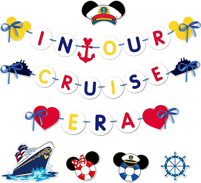 26 Pcs Cruise Door Magnets Mouse Ship Cabin Magnet Decorations | Amazon (US)