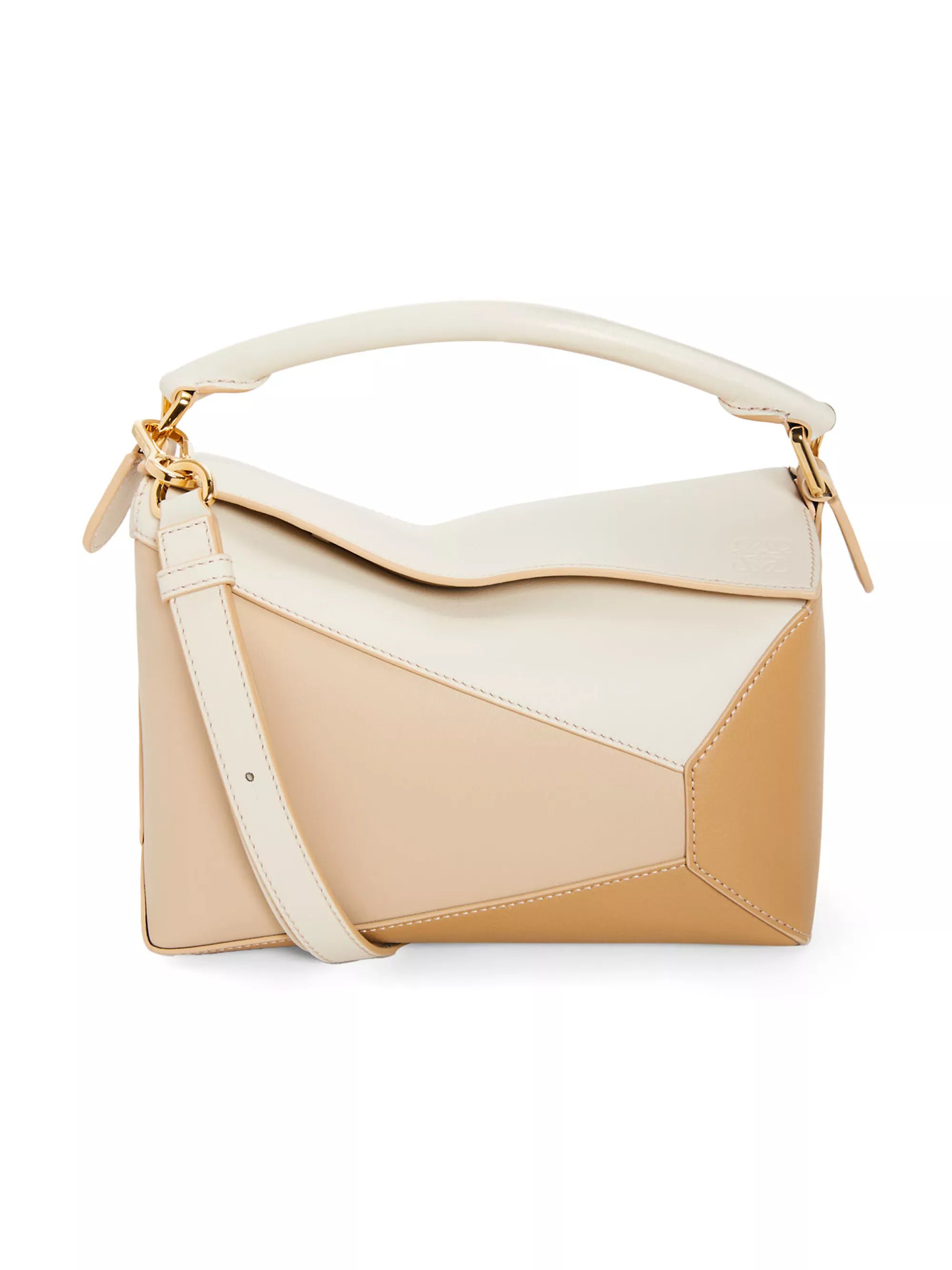 Small Puzzle Edge Leather Bag | Saks Fifth Avenue