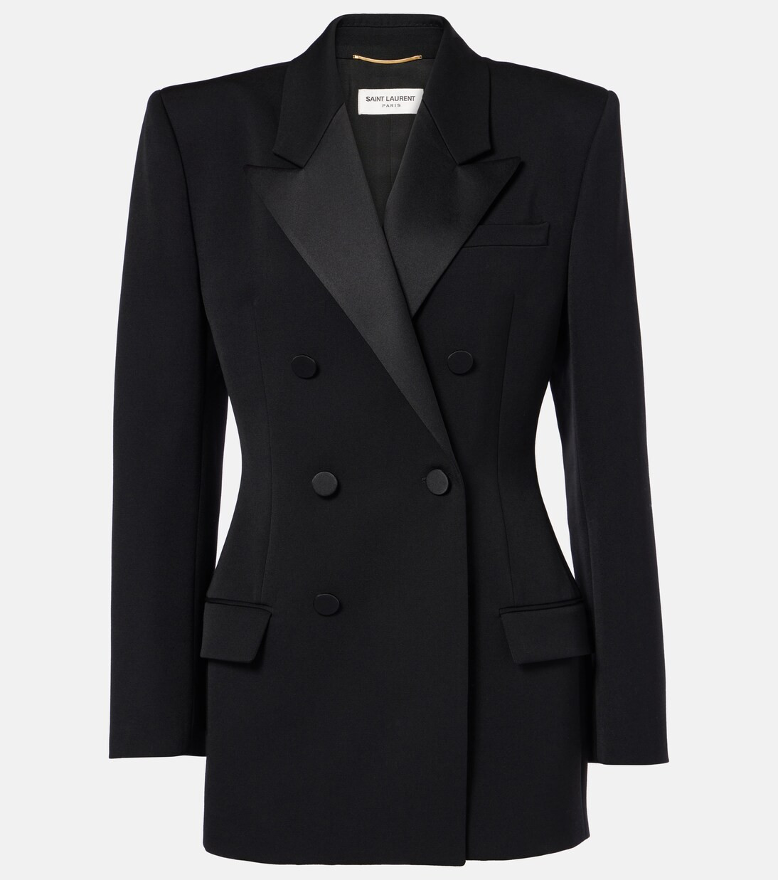Wool grain de poudre tuxedo jacket | Mytheresa (UK)