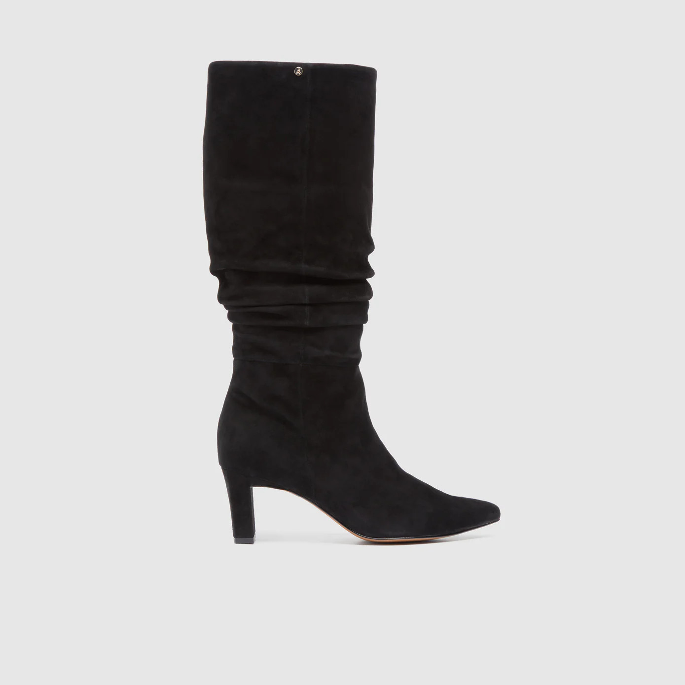 Ava Black Fitted Leg Women's High Heel Boots | FRANKIE4 | FRANKIE4