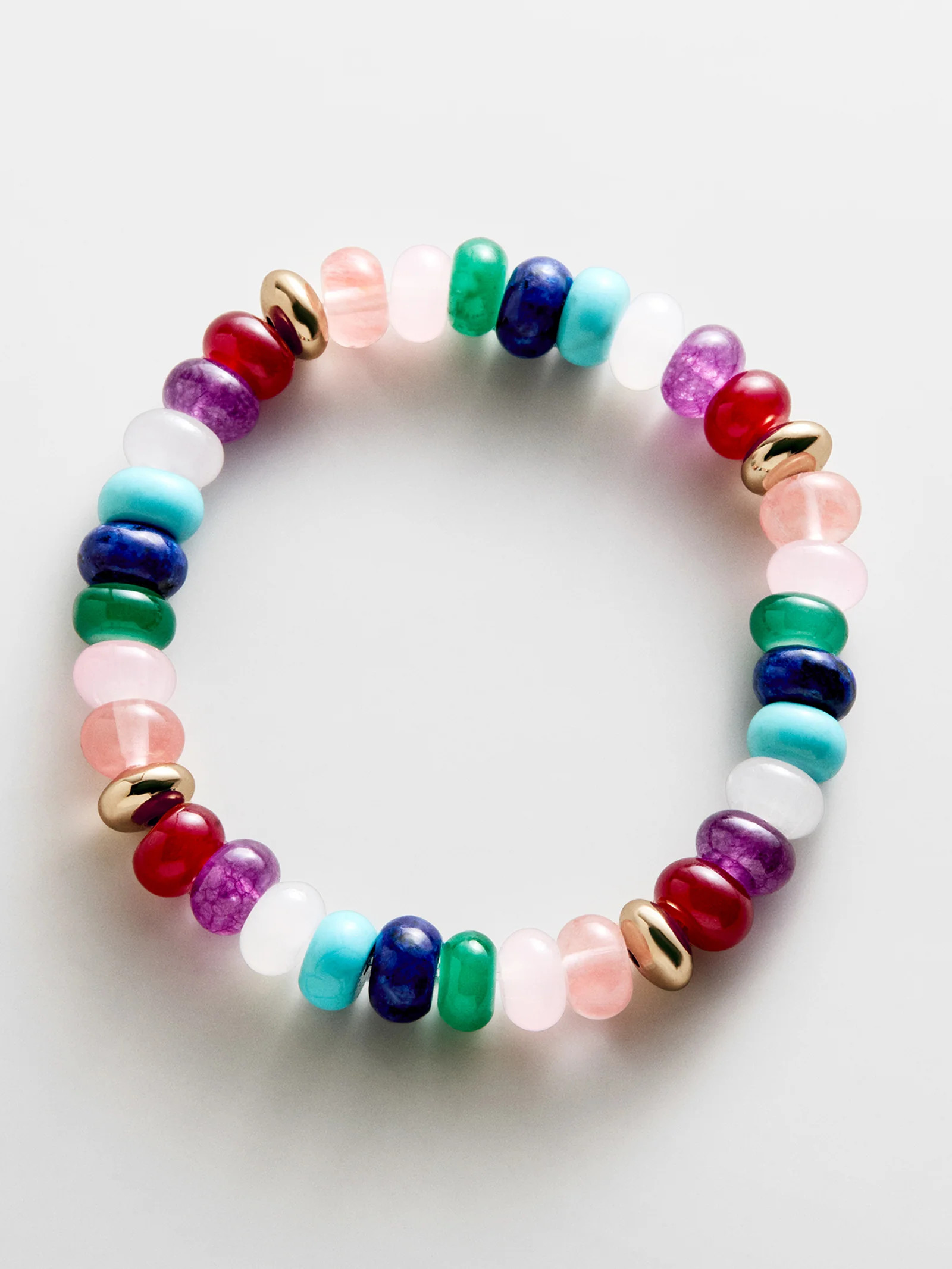 Marjorie Beaded Bracelet - Dark Multi | BaubleBar
