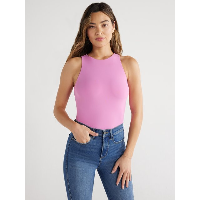 Sofia Jeans Women's High Neck Tank Top, Sizes XS-XXXL | Walmart (US)