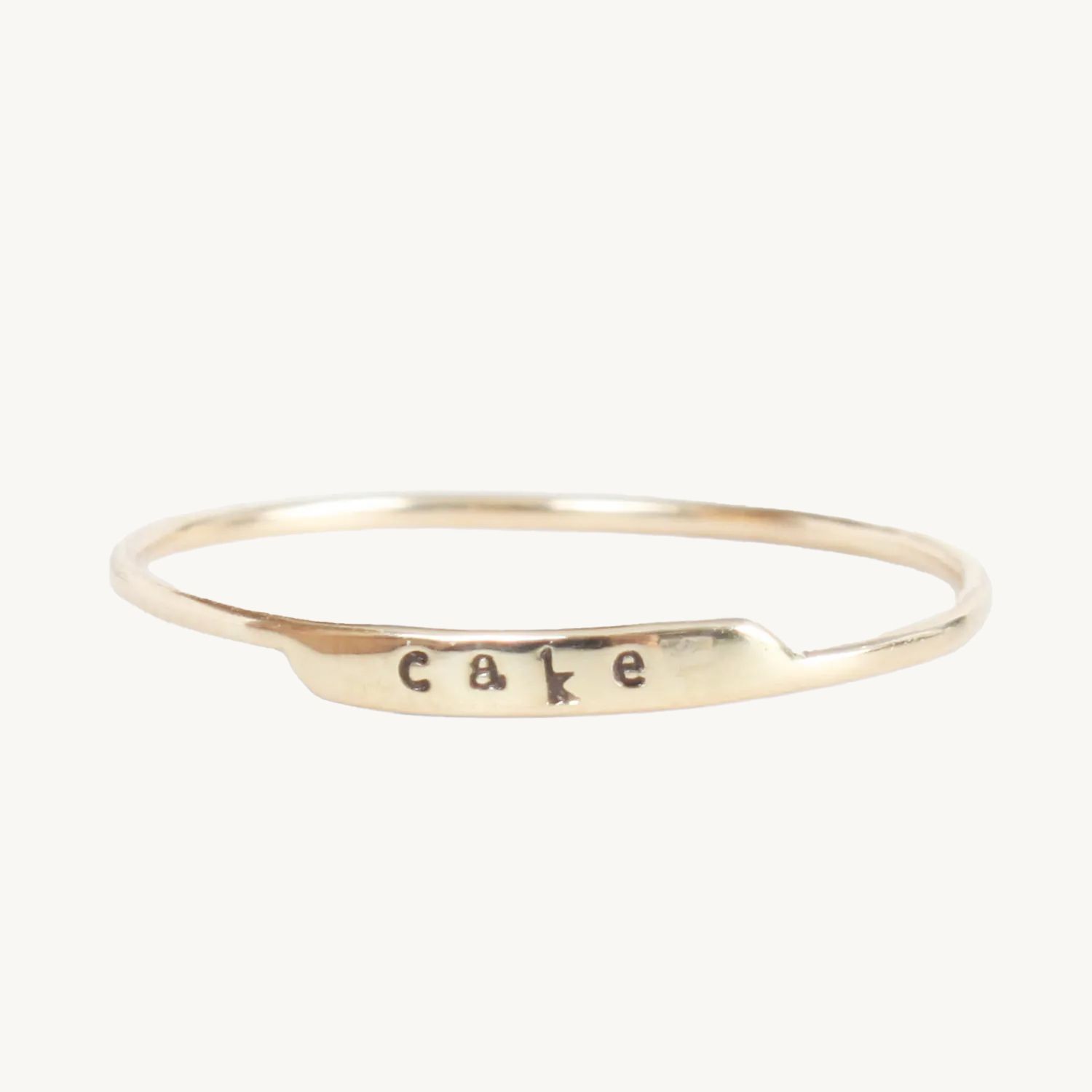 Famous Letter Ring | Catbird