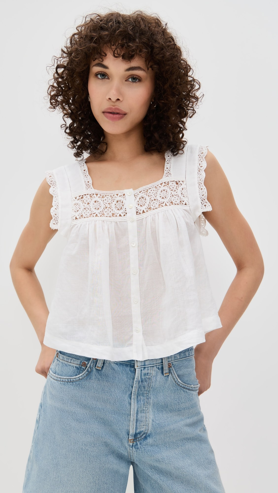 Mia Embroidered Top | Shopbop
