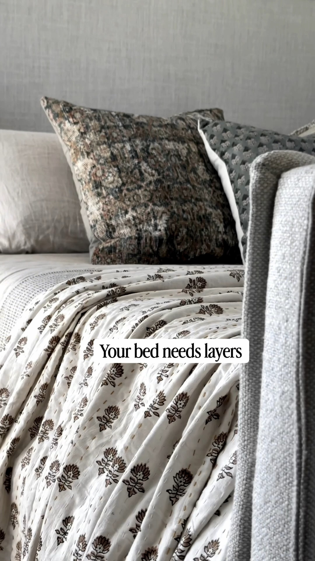 Nothing better than a handmade quilt. I have this in a bunch of colors and it’s my absolute favorite. It’s just warm enough, but not too hot for that blanket in case you get cold handmade Kantha quint. Vintage style bedding.

#LTKHome #LTKSaleAlert