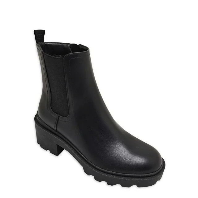Time and Tru Women's Unit Chelsea Boots | Walmart (US)