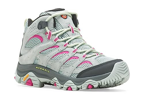 Merrell Women's Moab 3 Mid, Monument Fuchsia, 9.5 | Amazon (US)