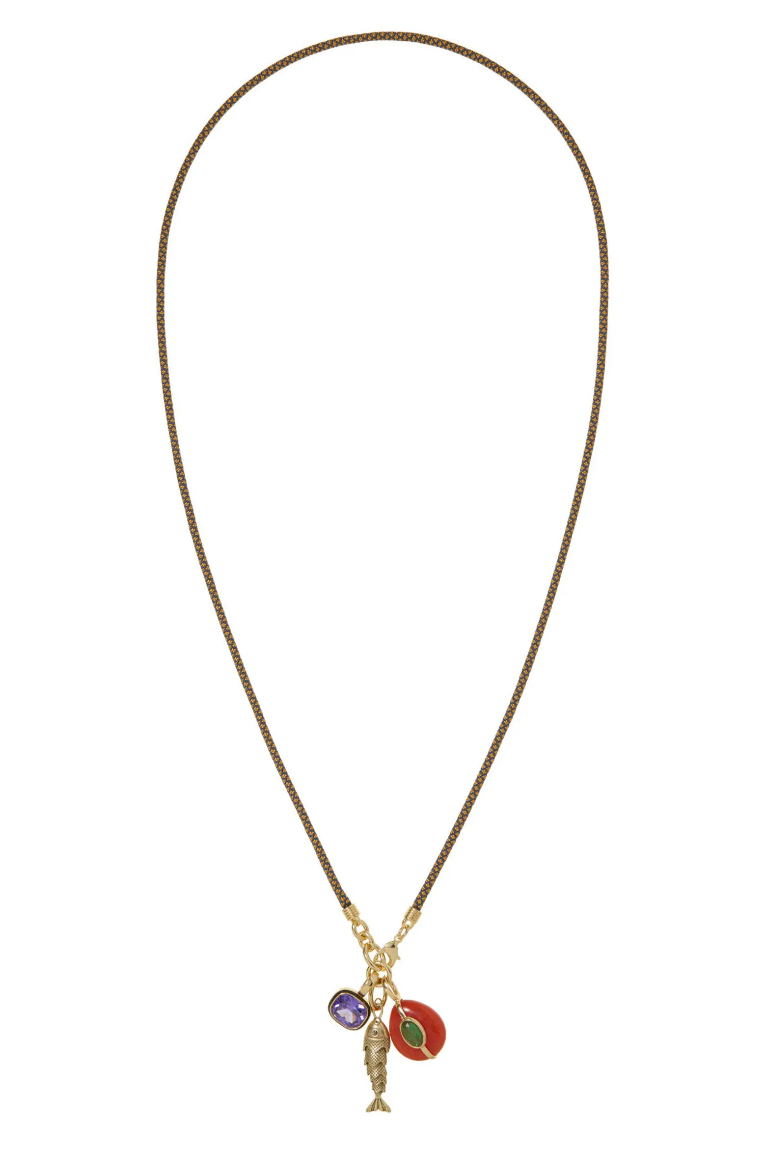 The Cubic Triple Charm Cord Pendant Necklace (Women) | Nordstrom | Nordstrom