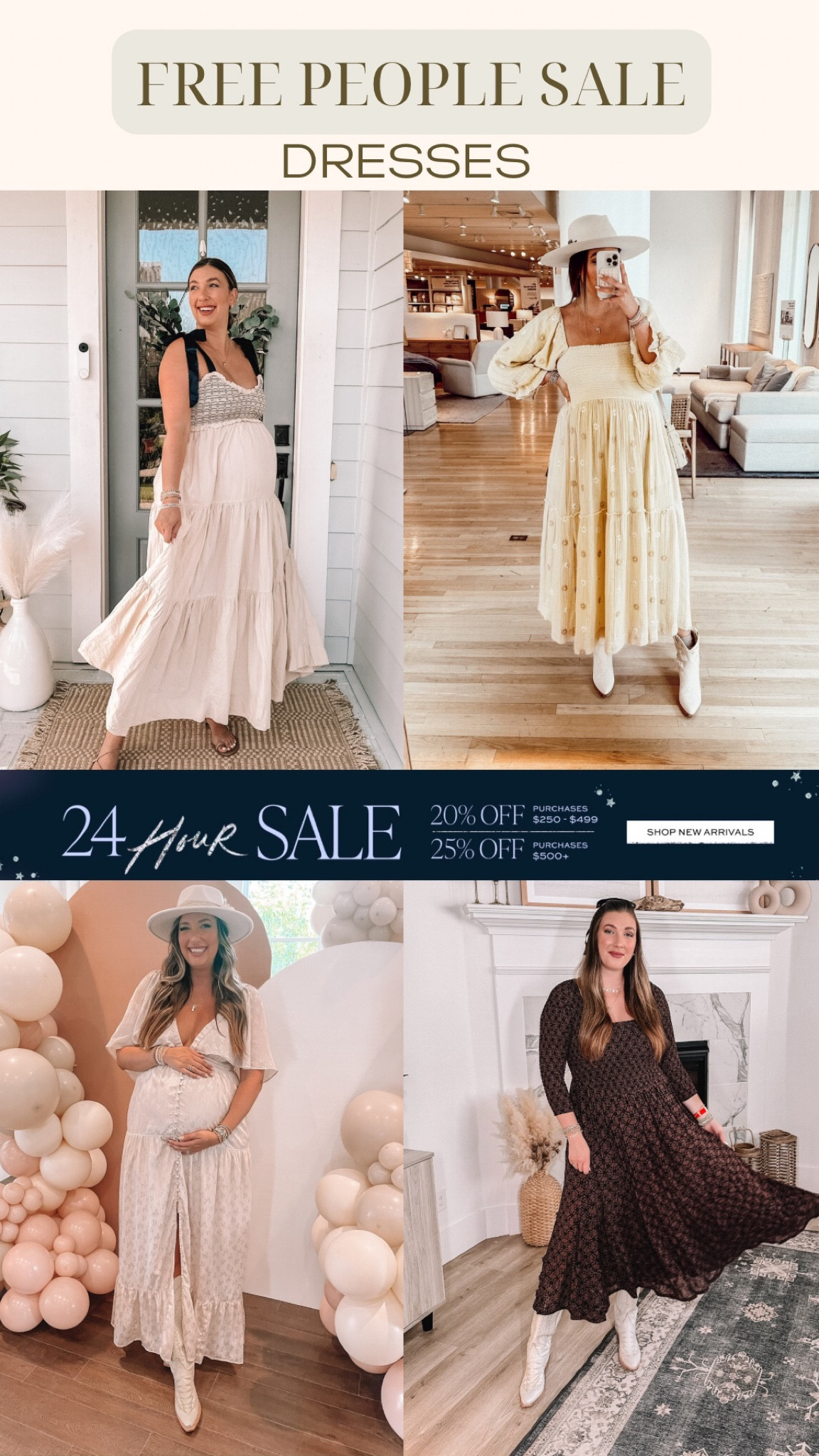 Free people on sale! Dresses I think are worth the splurge! 

#LTKHoliday #LTKsalealert