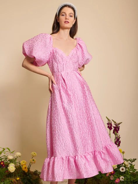 DREAM Sweetness Jacquard Maxi Dress | Sister Jane (UK)