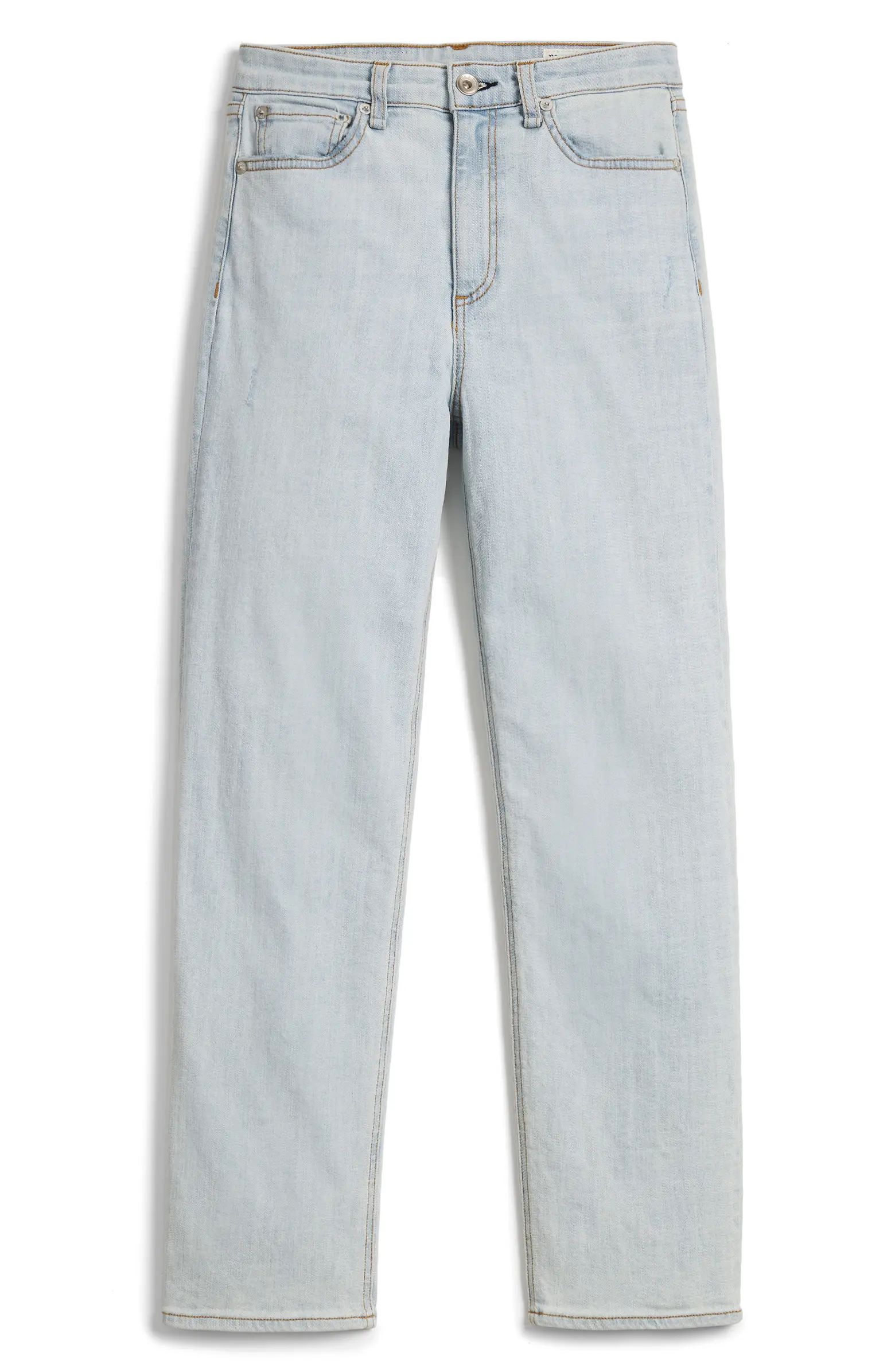 Nina High Waist Ankle Cigarette Jeans | Nordstrom