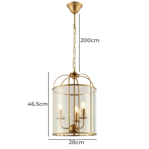 ExtravagantLighting Bernice 3 Light Pendant | Temple & Webster | Temple & Webster AU
