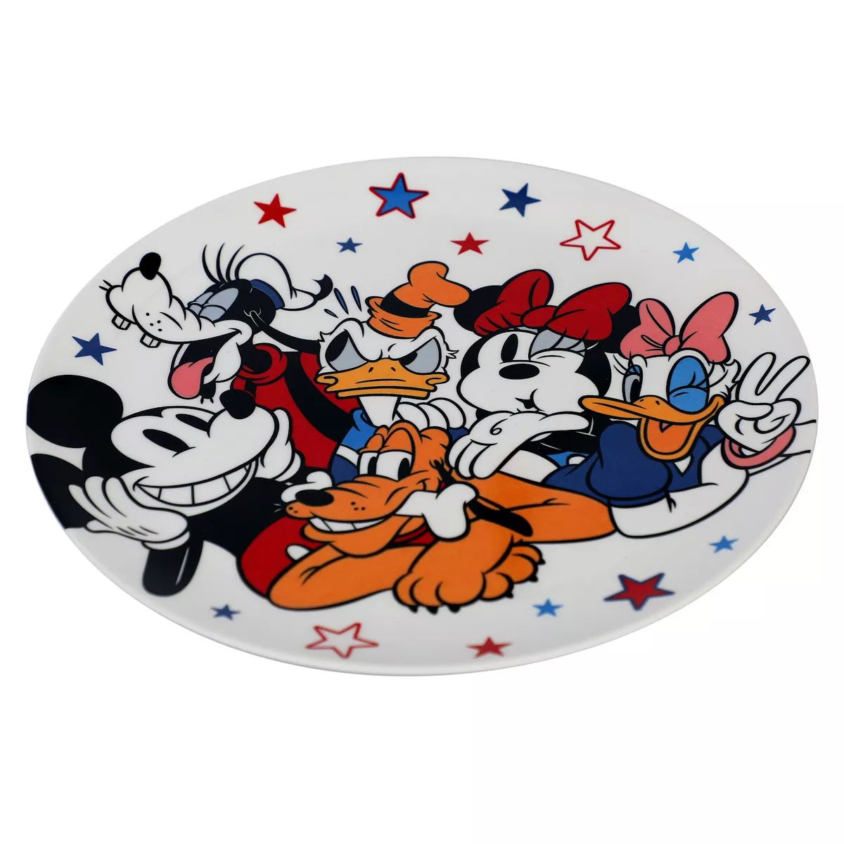 Disney's Mickey Mouse & Friends Americana Salad Plate | Kohl's
