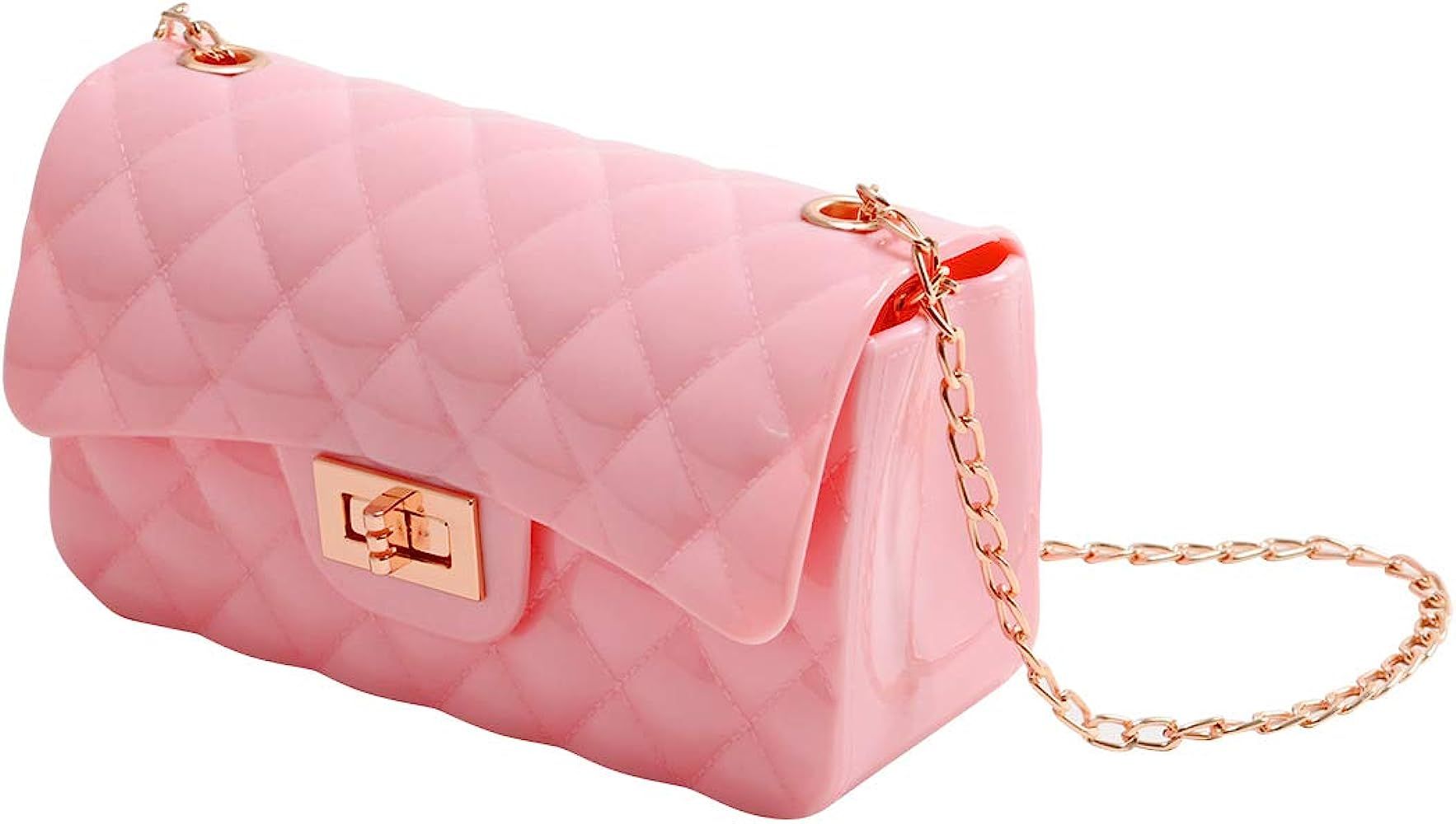Summer Jelly Crossbody Bag Purse，Fashion Ladies Shoulder Bag, Candy Color Jelly Handbags, Cross... | Amazon (US)