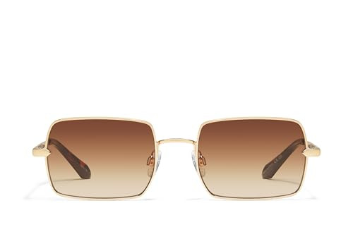 Quay - Sunglasses for Men & Women, Square Lenses with UV Protection (TTYL, Gold) | Amazon (US)