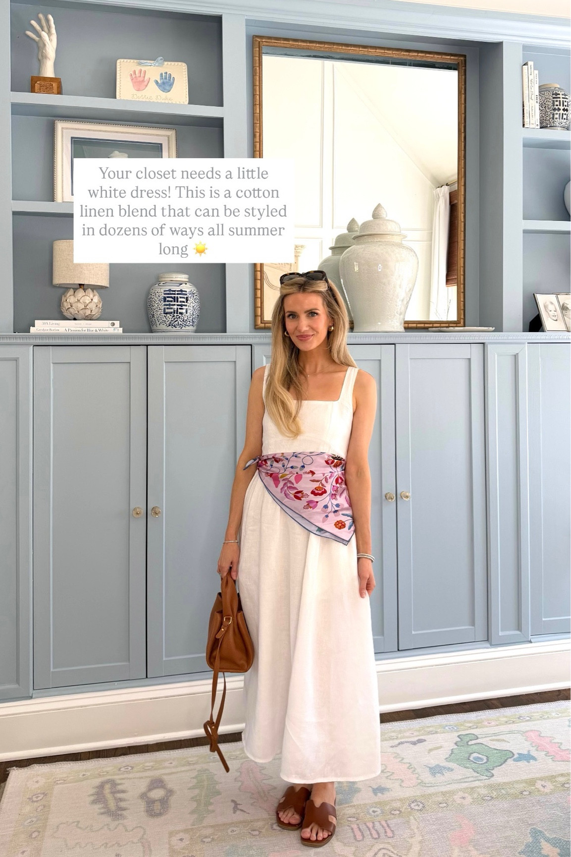 So versatile! This is the closet staple you need! Can also be styled with a sweater, statement necklace, or jean jacket!

Summer dress, White Dress, Linen Dress, Cotton Dress, Concert dress, Memorial Day

#LTKootd #LTKgrwm #LTKmomlife