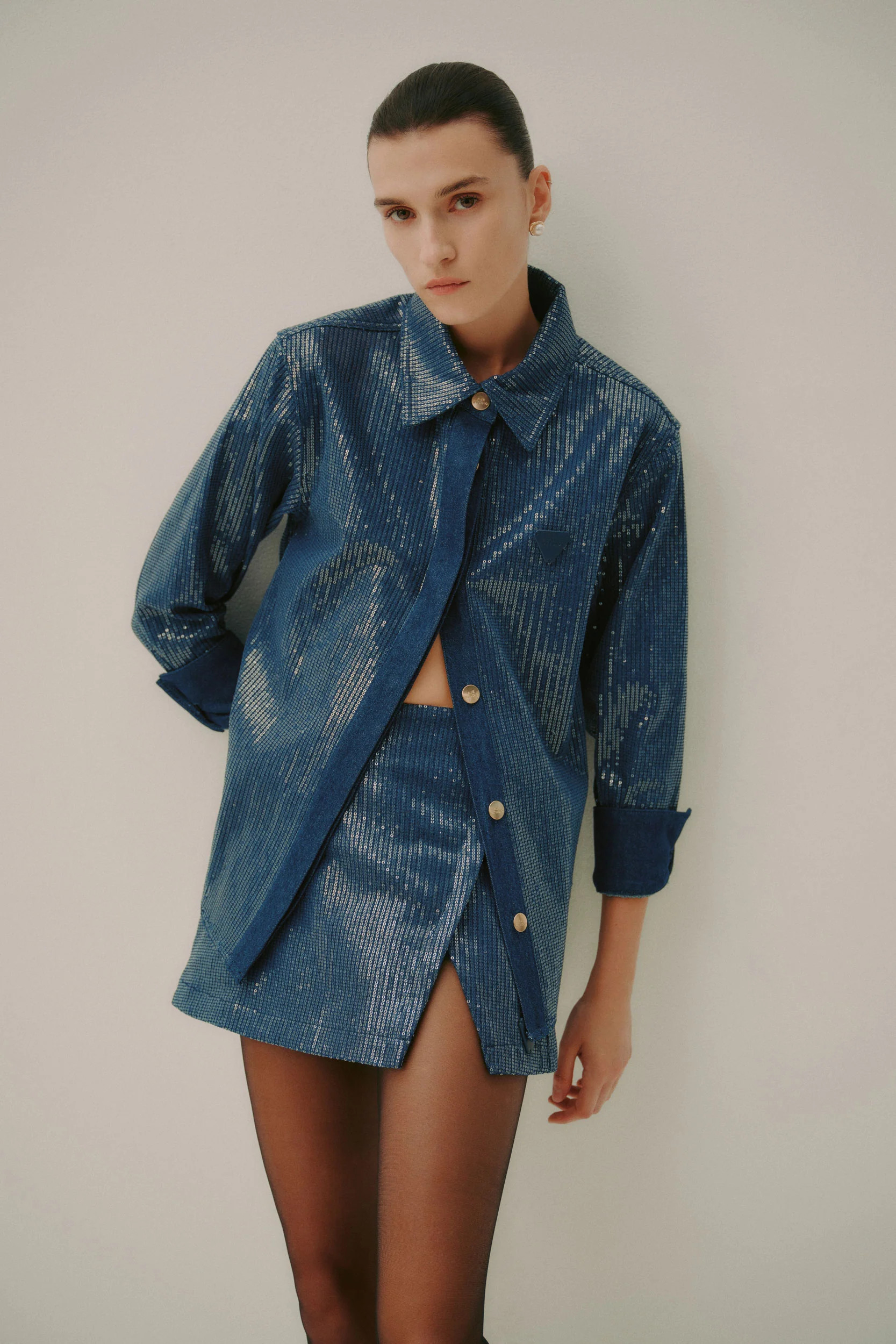 Reflect Denim Shirt | aje. (Australia)