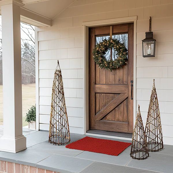 Nesting Twig Christmas Trees, Set of Three - Decor Steals | Decor Steals