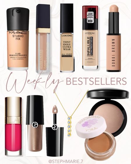 This week’s best sellers!

beauty best sellers / affordable beauty products / trendy jewelry / high end beauty / mature skin makeup / summer beauty / makeup 

#LTKBeauty #LTKStyleTip #LTKOver40