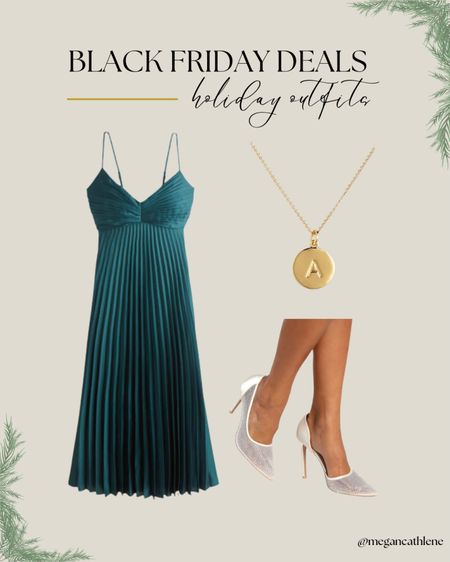 Holiday outfit perfect for a Christmas party or holiDATE night 😉 all on sale for Black Friday!

#LTKsalealert #LTKHoliday #LTKSeasonal