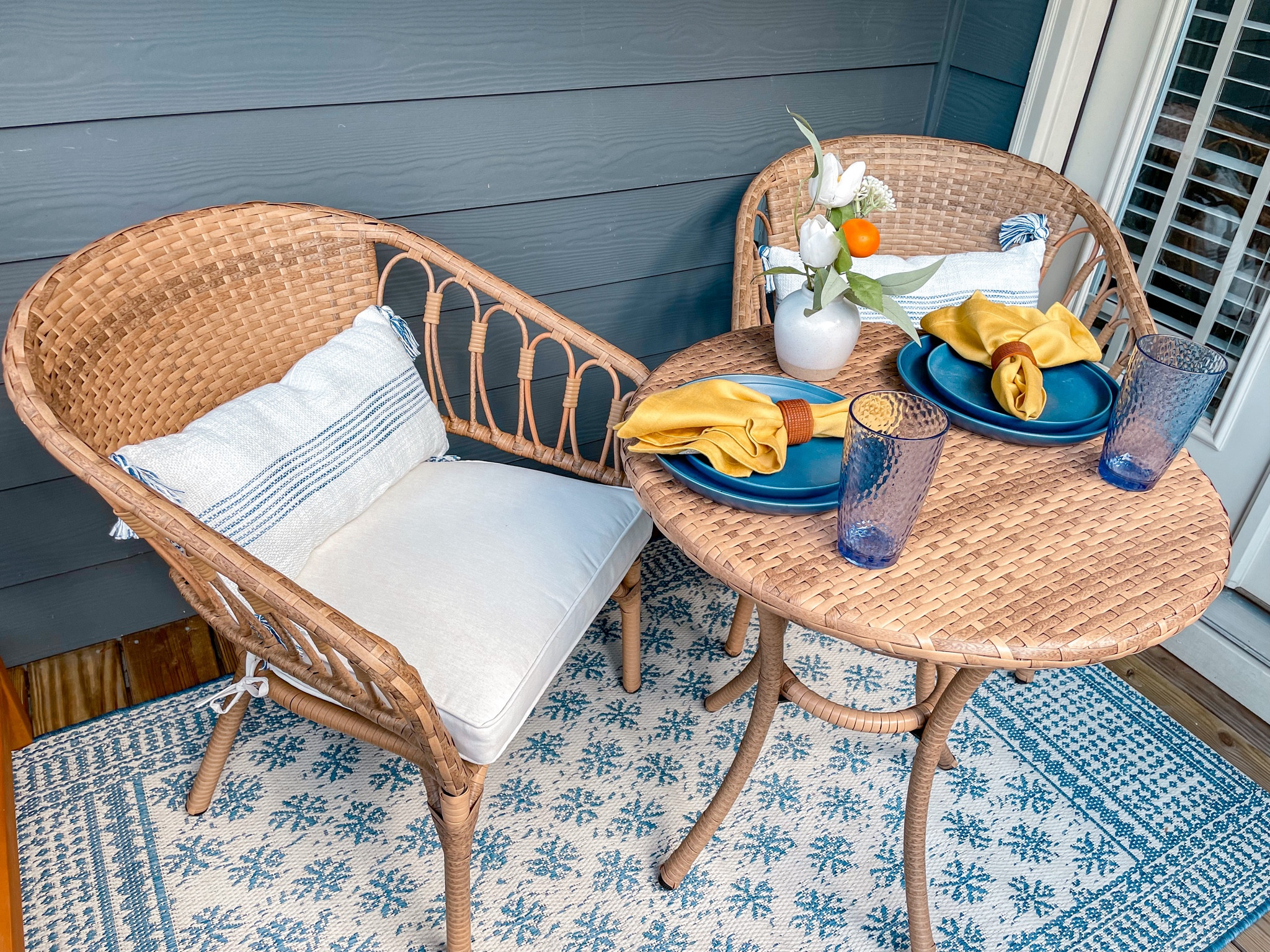 My patio furniture bistro set is on sale!

#LTKHome #LTKSaleAlert