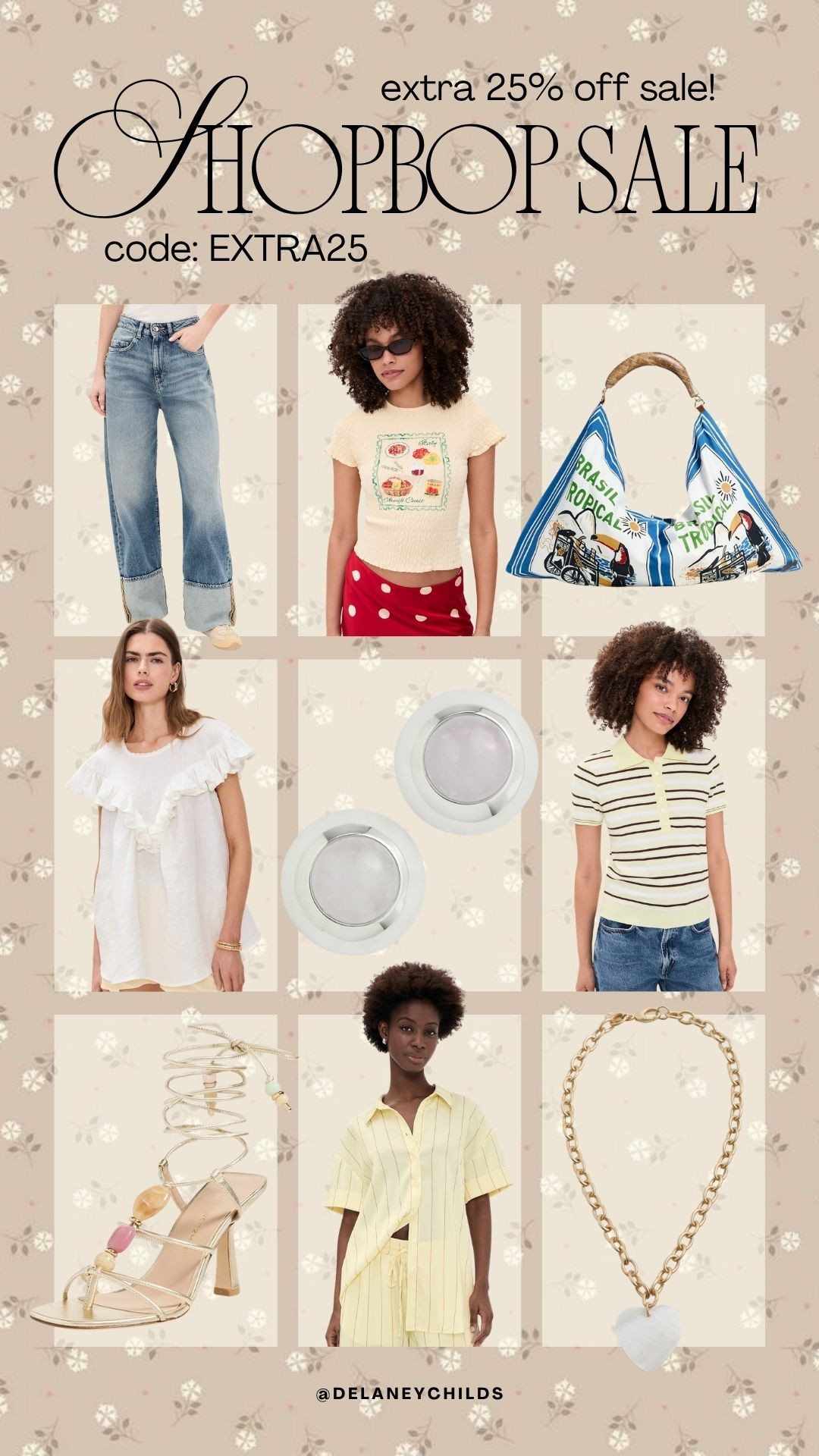 Extra 25% off ShopBops sale section with code EXTRA25! 

 #LTKdayinmylife #LTKootd #LTKSaleAlert
