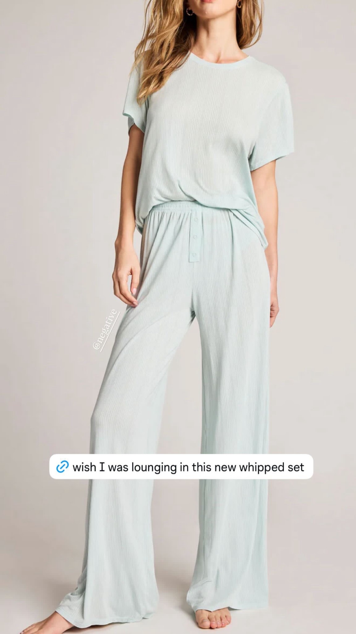 a dreamy whipped set 💫  this new colorway from negative in my favorite style is at the top of my wishlist! so soft and luxe for lounging at home!

#LTKSeasonal