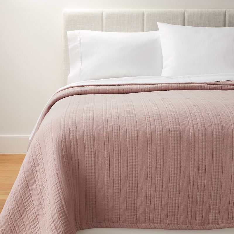 Stripe Matelasse Coverlet - Threshold™ designed with Studio McGee | Target