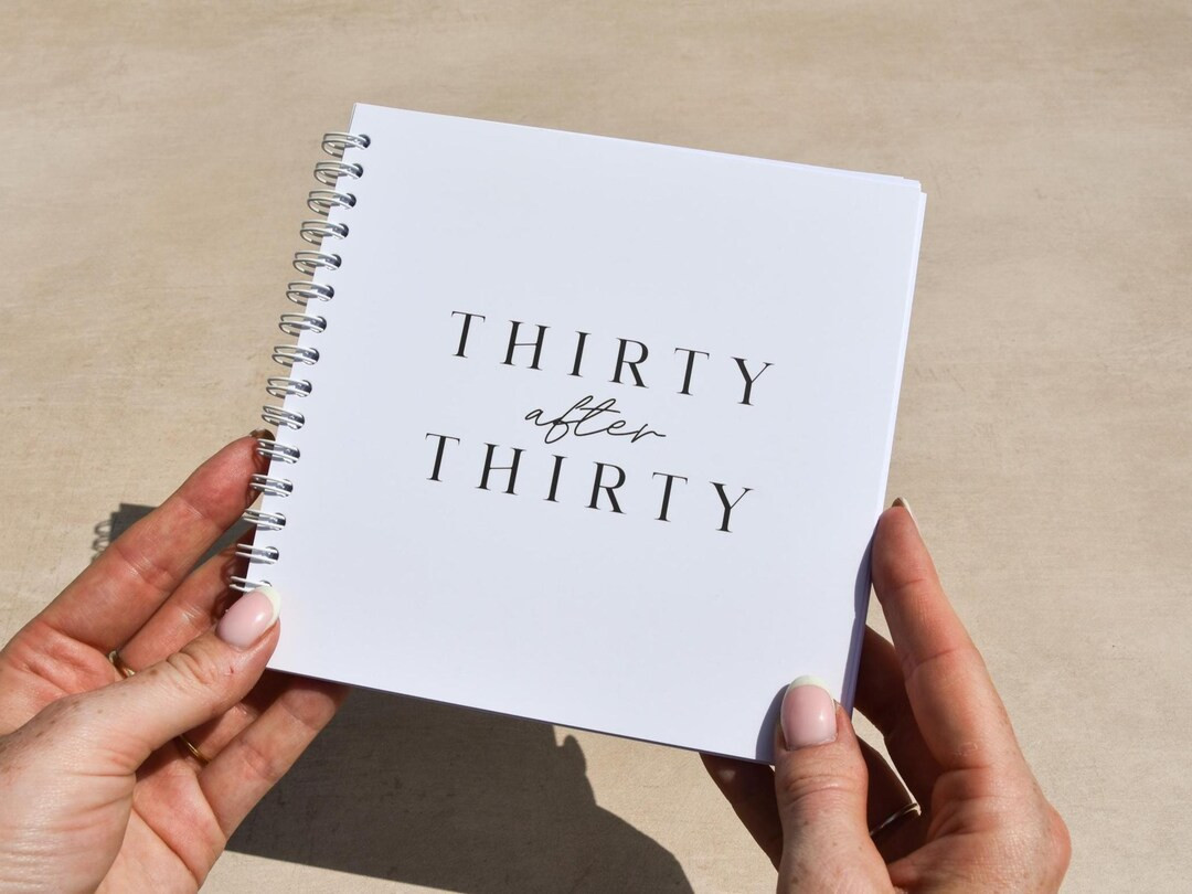 30 Things to Do AFTER 30 Bucket List Book - Personalised Option - 30th Birthday Gift Idea - Etsy | Etsy (US)