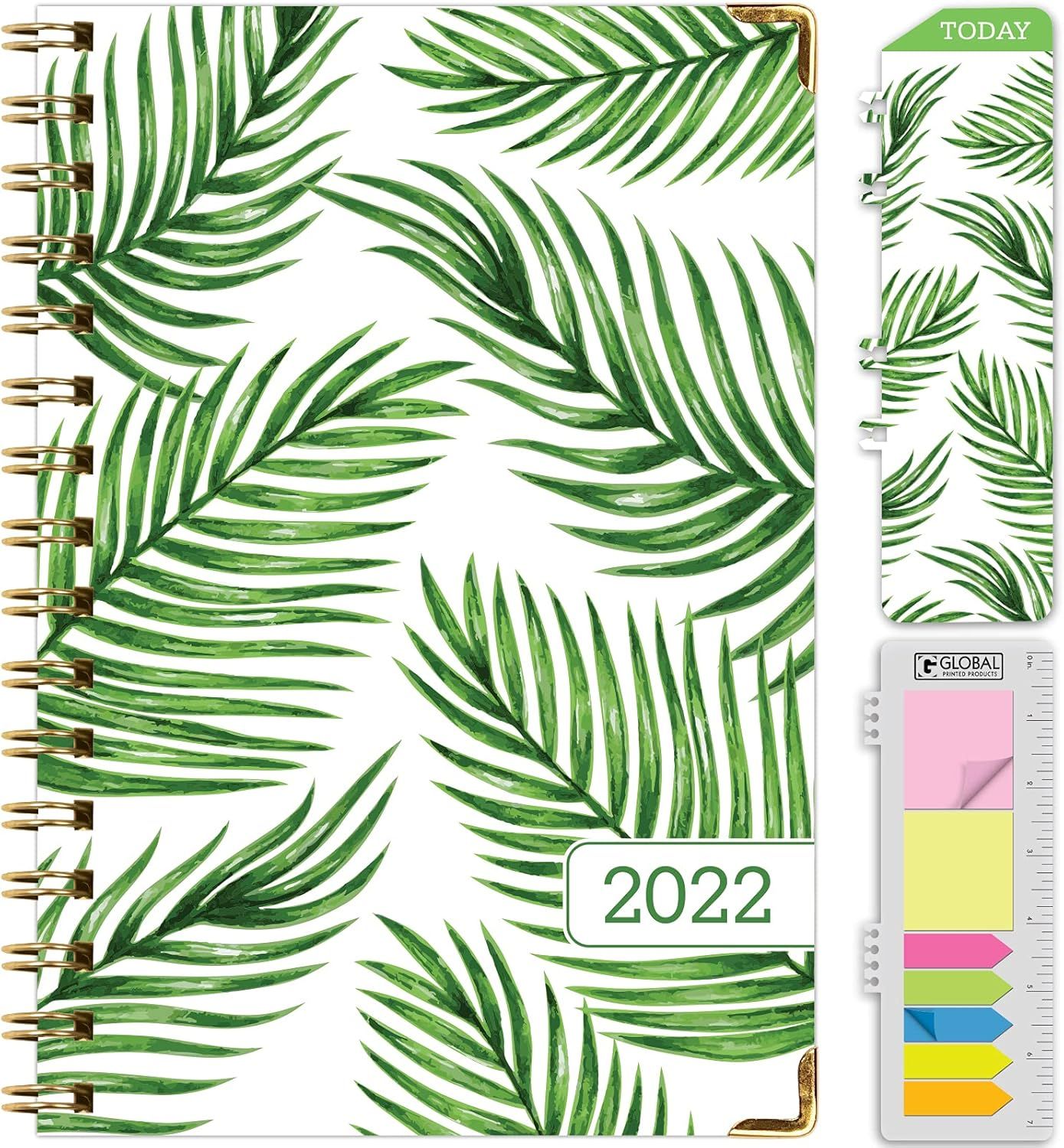 Global Printed Products HARDCOVER 2022 Planner: (November 2021 Through December 2022) 5.5"x8" Dai... | Amazon (US)
