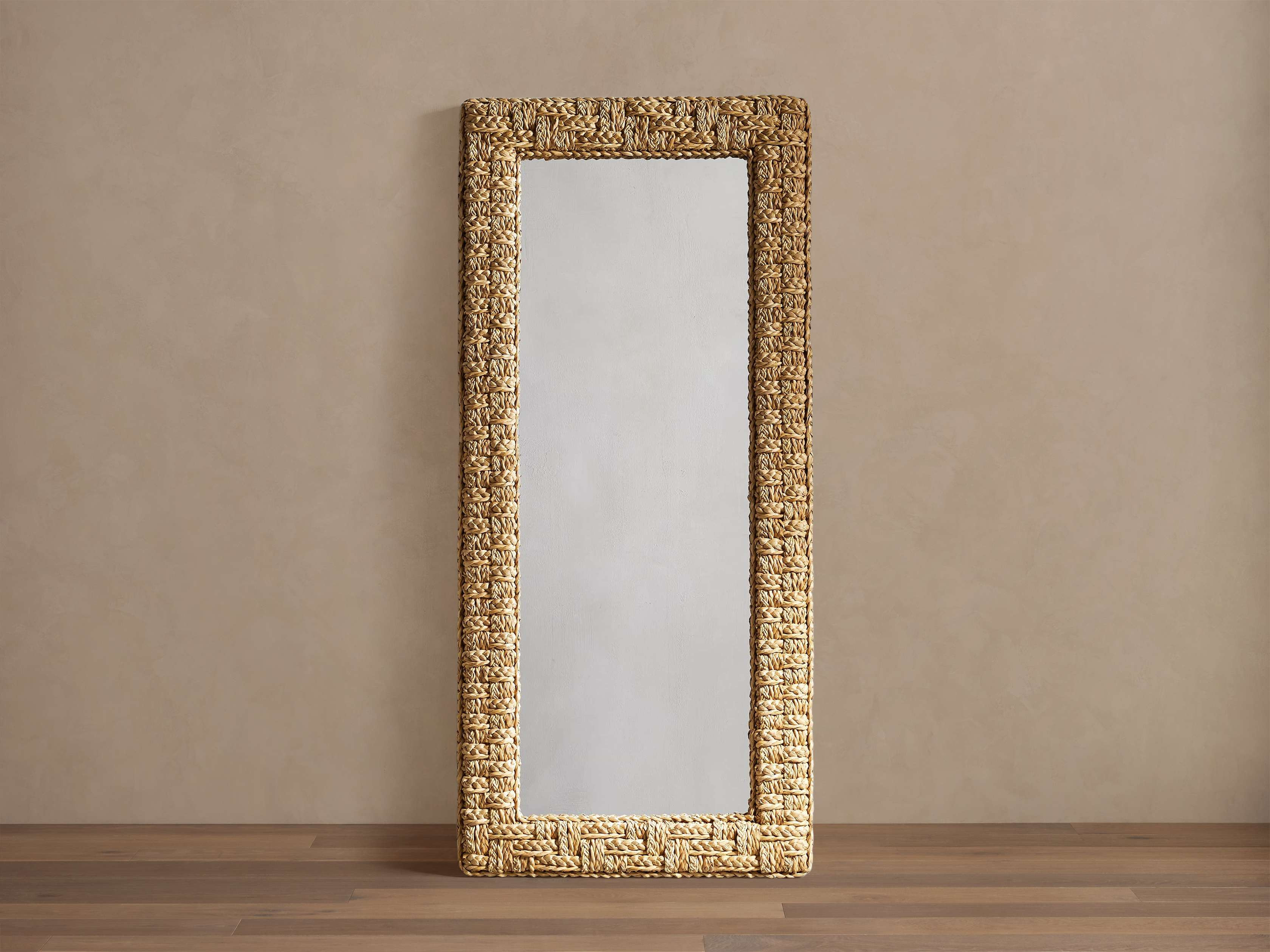 Seagrass Floor Mirror | Arhaus