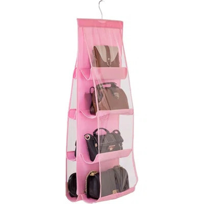 2 Packs Hanging Handbag Purse Organizer, Hanging Hand Bag Organizer Wardrobe Closet Purse Holder, 8 Pockets, 43.3L (B) | Wayfair North America