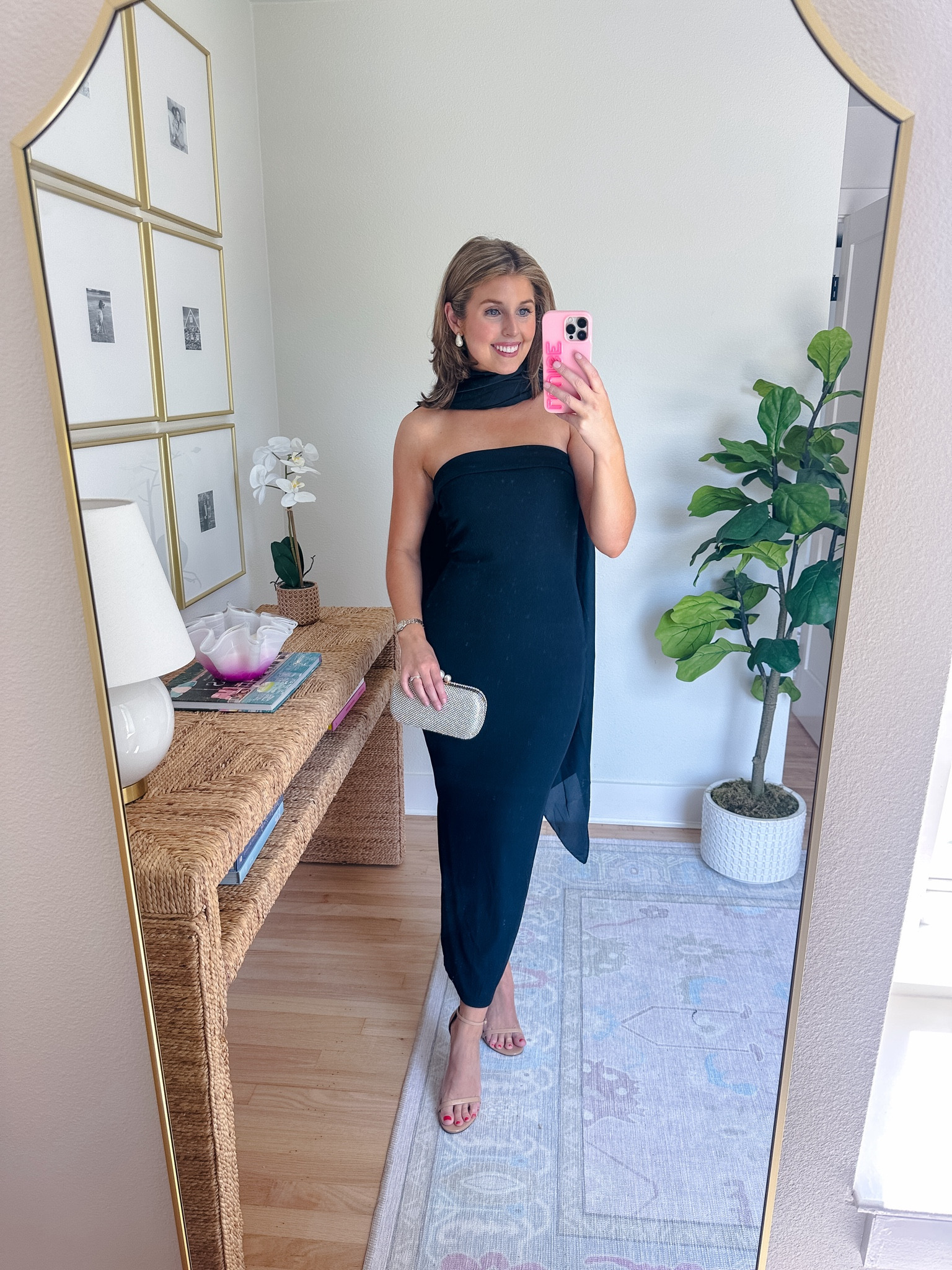 Fall wedding guest look from Amazon! Wearing a S in dress