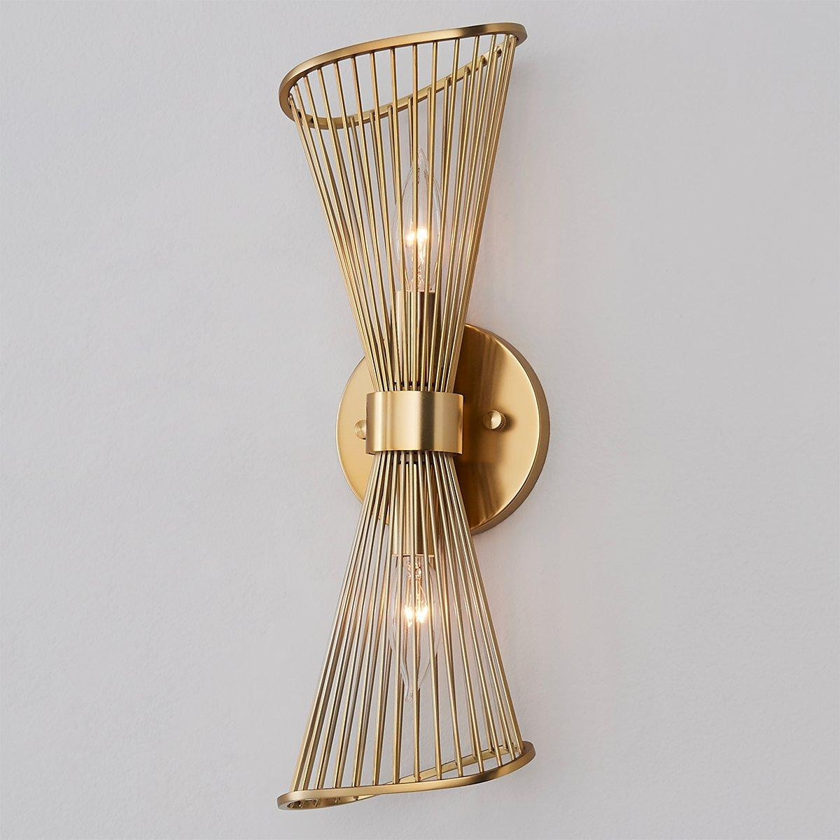 Ribbon Swirl Sconce | Shades of Light