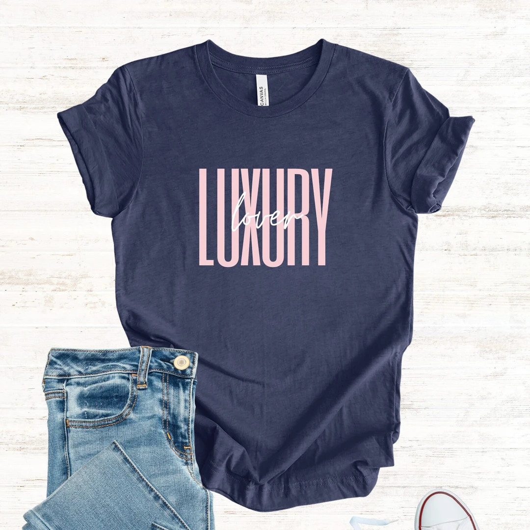 Luxury Lover Short Sleeve Tee | Etsy (US)