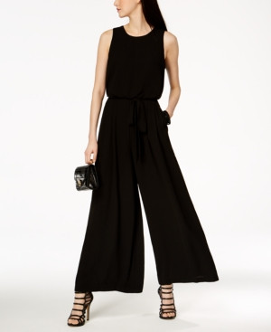 Vince Camuto Sleeveless Wide-Leg Jumpsuit | Macys (US)