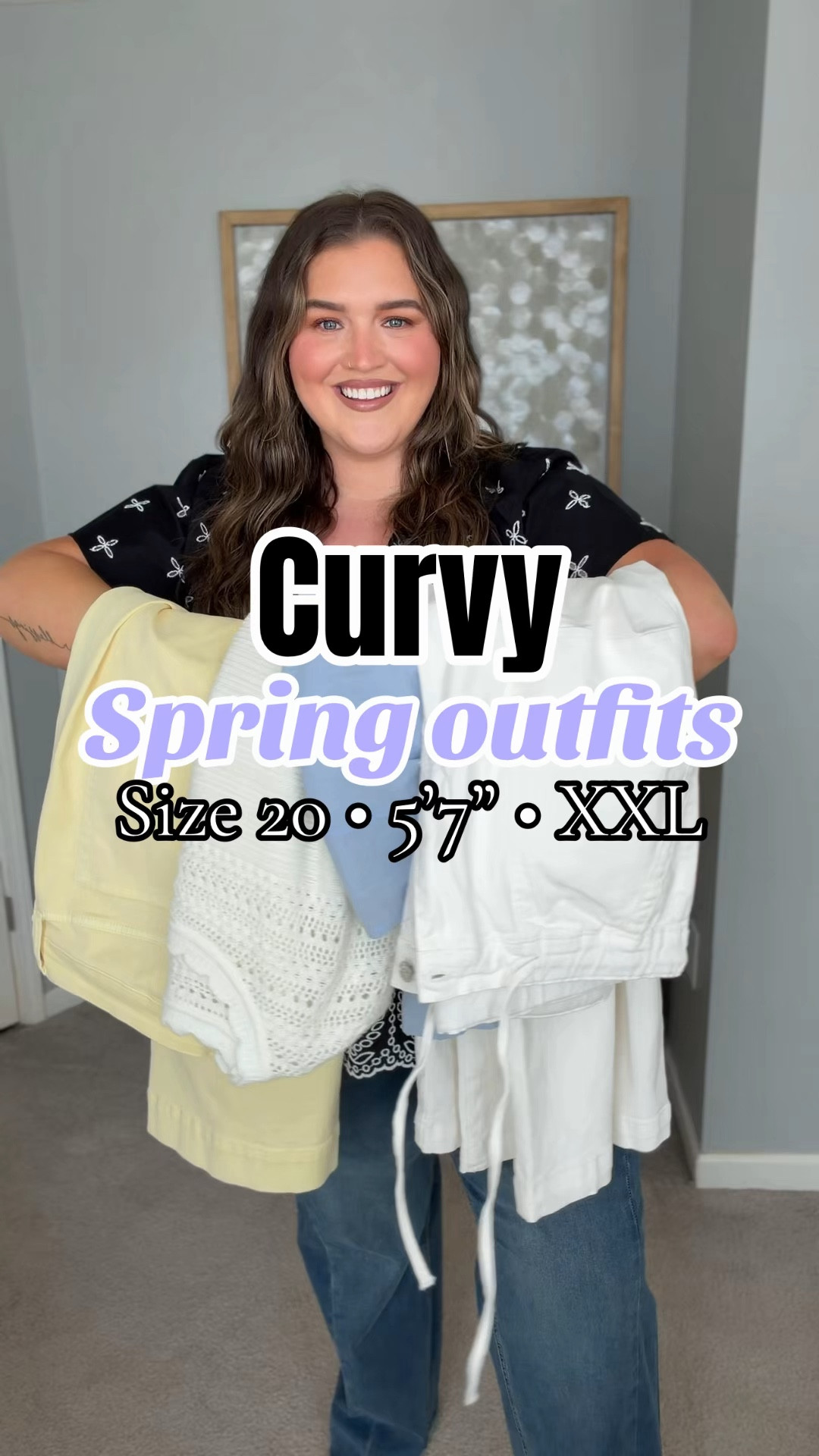 Easter Sunday outfit options blouse edition 👚💜🐣 Cute plus size top options to add to your Spring wardrobe! Wearing a size XXL + 18/20.
White pants, flats, wedges, pastels, church outfit, casual style, office outfit

#LTKPlusSize #LTKootd #LTKgrwm