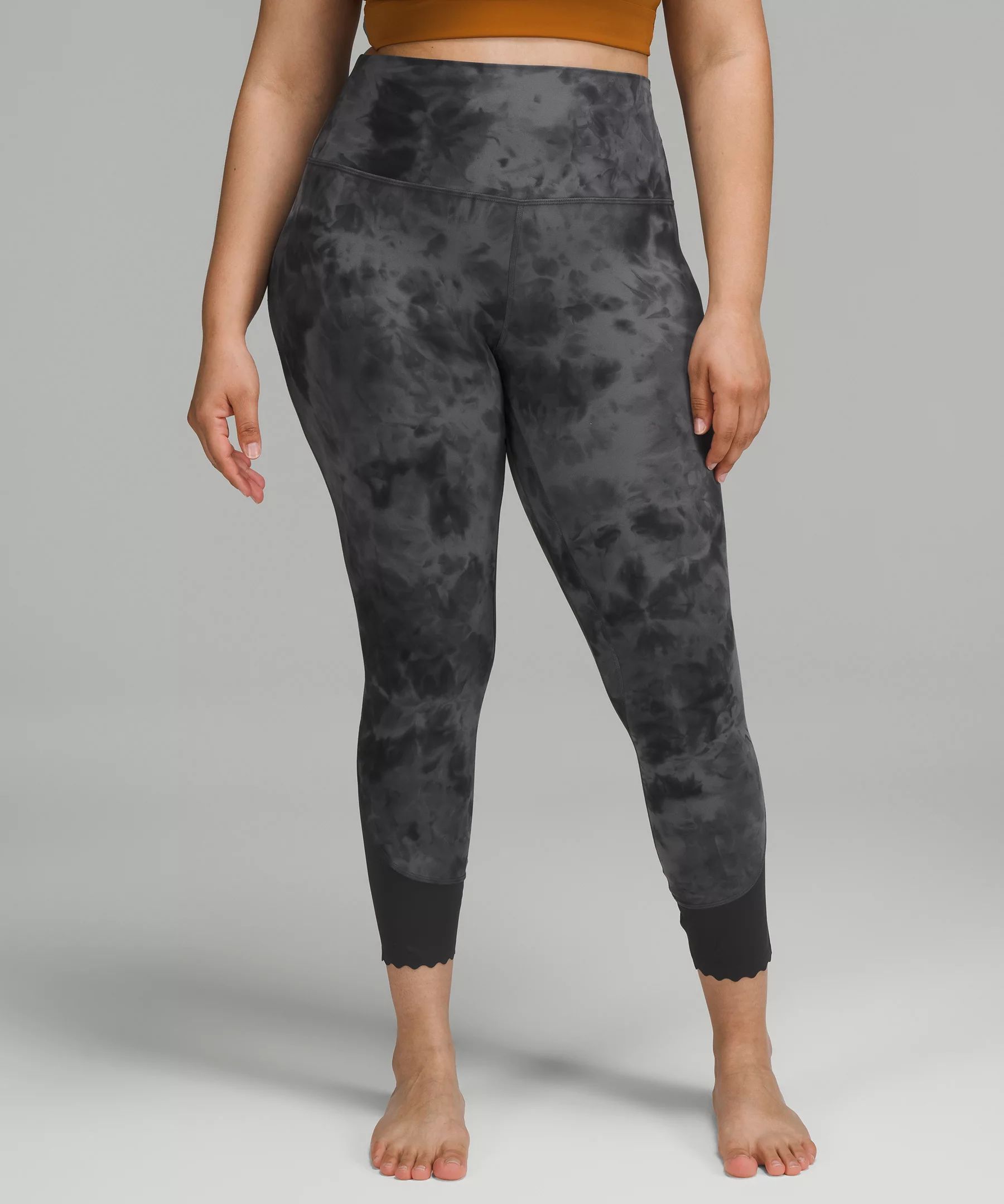 lululemon Align™ Scalloped Hem High-Rise Tight 25" | Women's Pants | lululemon | Lululemon (US)