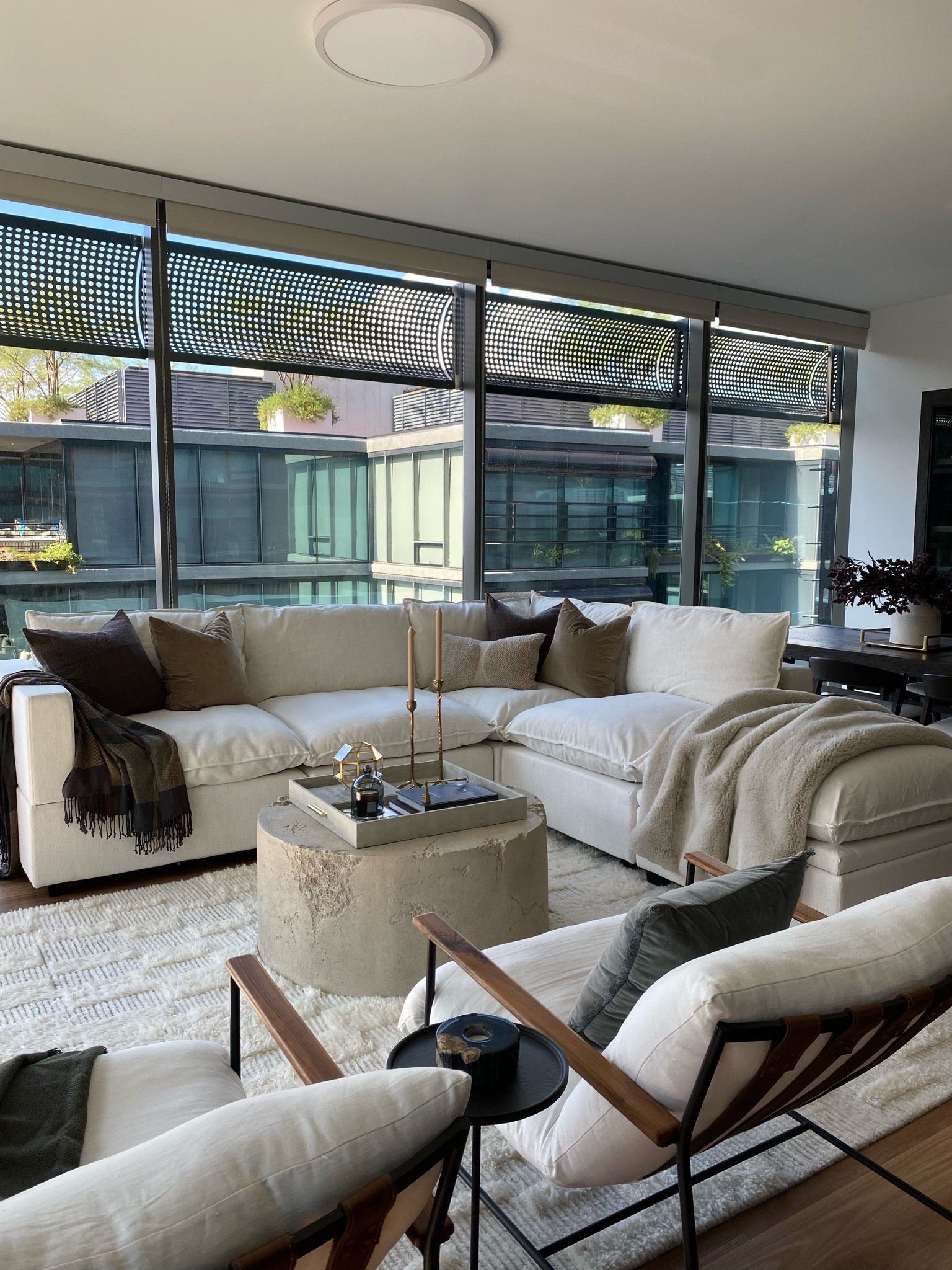 Organic modern living room styling for fall🍂

#LTKHome