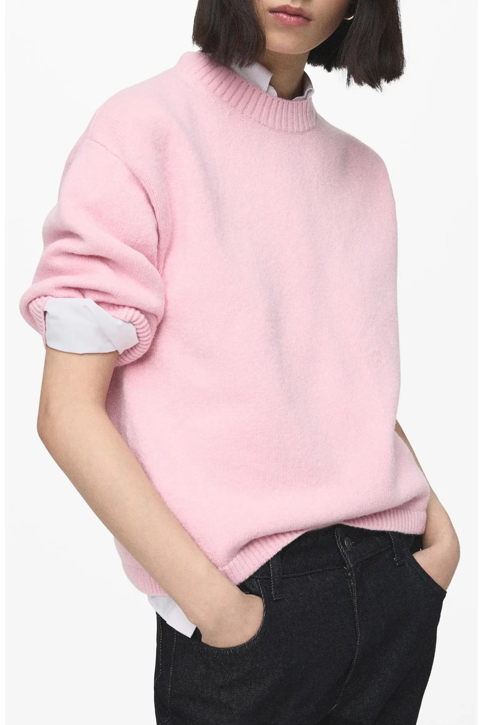 MANGO Elbow Sleeve Sweater (Women) | Nordstrom | Nordstrom
