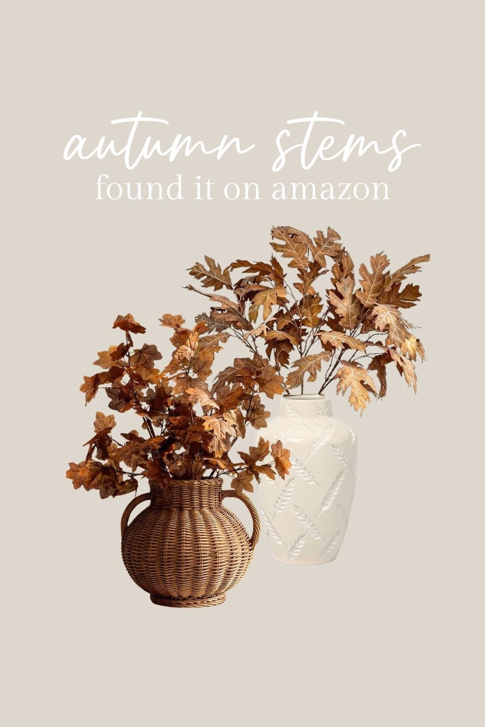Pretty and inexpensive Fall stems from Amazon.

#LTKSeasonal #LTKHome