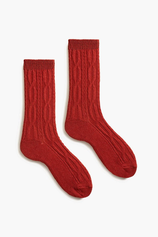 Spice Cable Crew Socks | Tuckernuck (US)